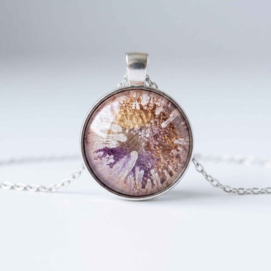 Round Petri Dish Pendants