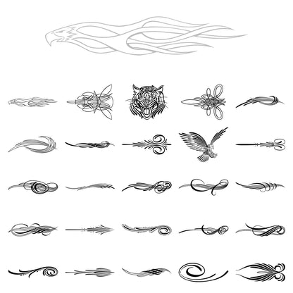 Bond Collection Pinstripe Decals
