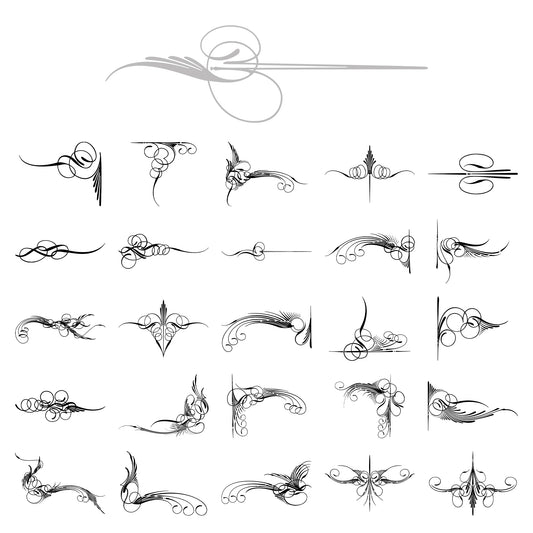 Kafka Series A Collection Pinstripe Decals