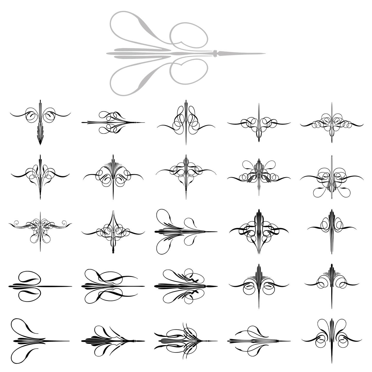 Kafka Series C Collection Pinstripe Decals