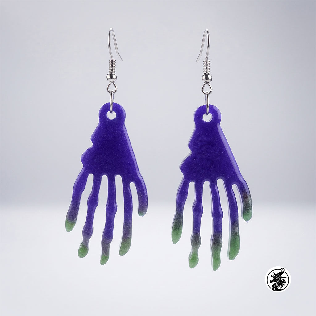 Zombie Hand Earrings