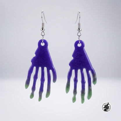 Zombie Hand Earrings