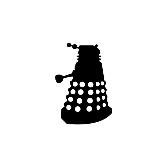 Doctor Who Dalek silhouette