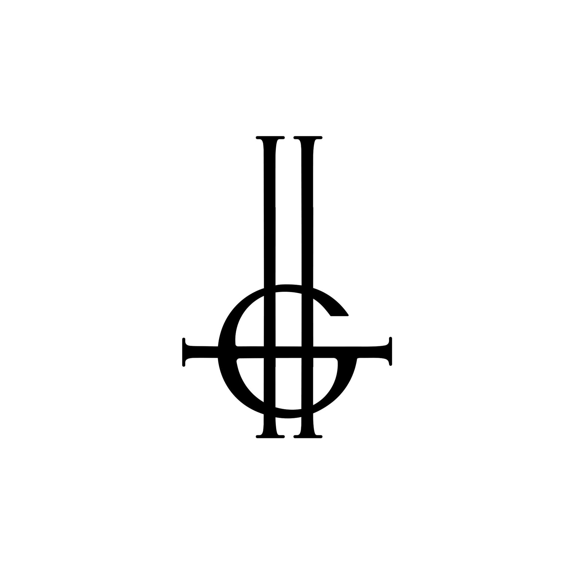 Ghost double Grucifix symbol