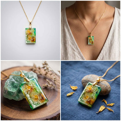 Rectangle Pendants with Bail