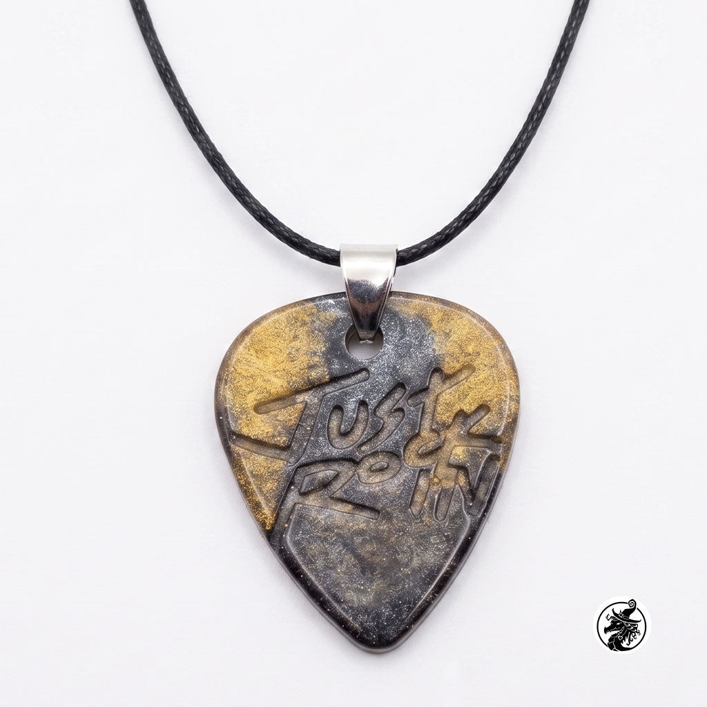 Music Pick Corded Pendants