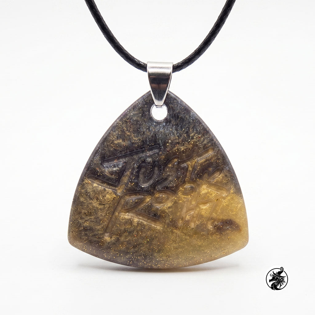 Music Pick Corded Pendants