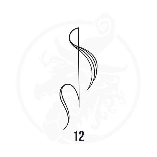 Pinstripe Vinyl Decal Series 110 Style 12, premium high-quality die-cut vinyl decal design #1 for cars, trucks, motorcycles, laptops, and more, sticker