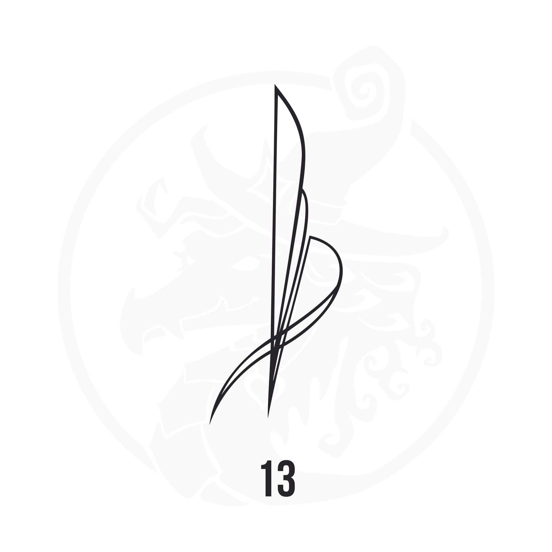 Pinstripe Vinyl Decal Series 110 Style 13, premium high-quality die-cut vinyl decal design #1 for cars, trucks, motorcycles, laptops, and more, sticker