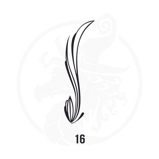 Pinstripe Vinyl Decal Series 110 Style 16, premium high-quality die-cut vinyl decal design #1 for cars, trucks, motorcycles, laptops, and more, sticker