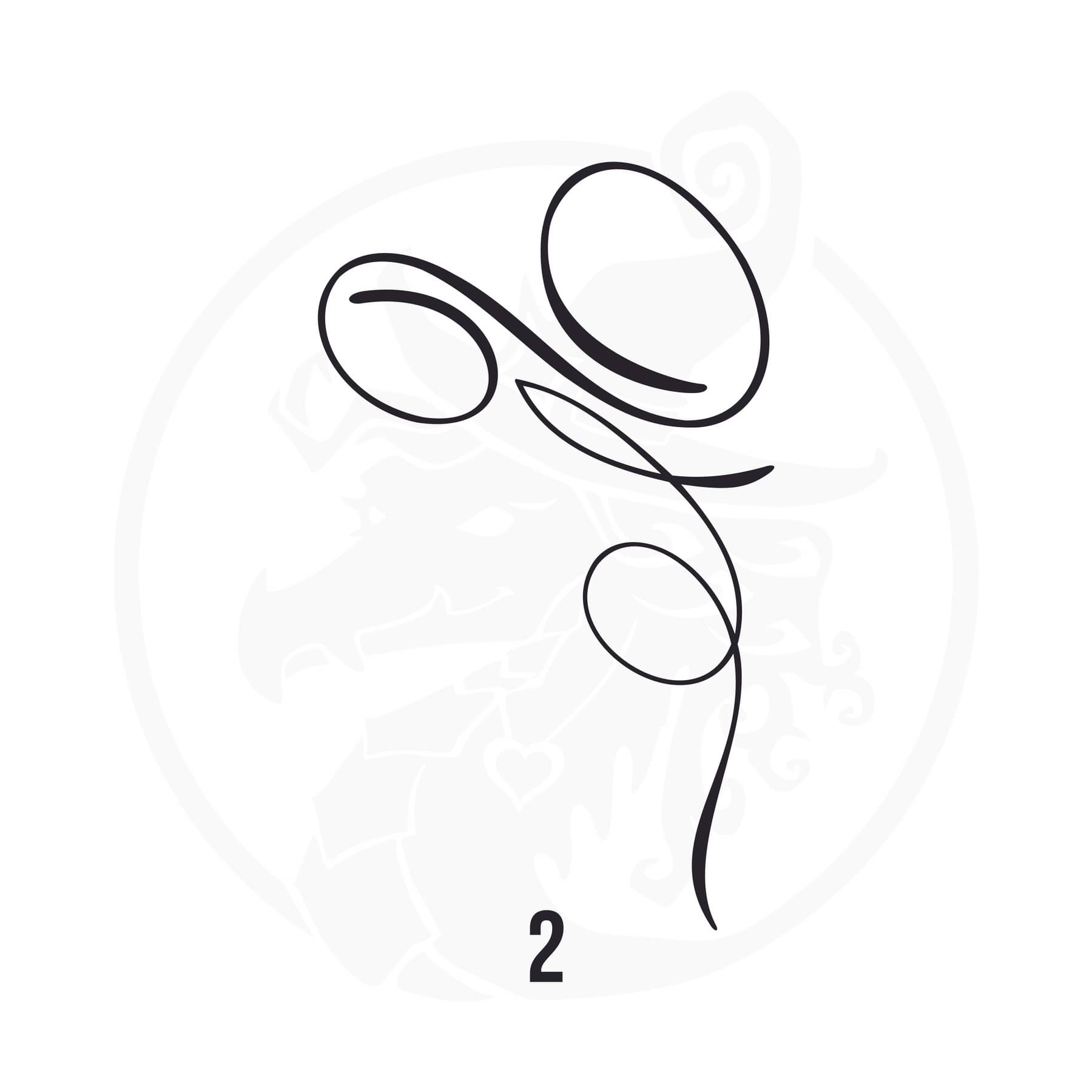 Pinstripe Vinyl Decal Series 111 Style 02, premium high-quality die-cut vinyl decal design #1 for cars, trucks, motorcycles, laptops, and more, sticker