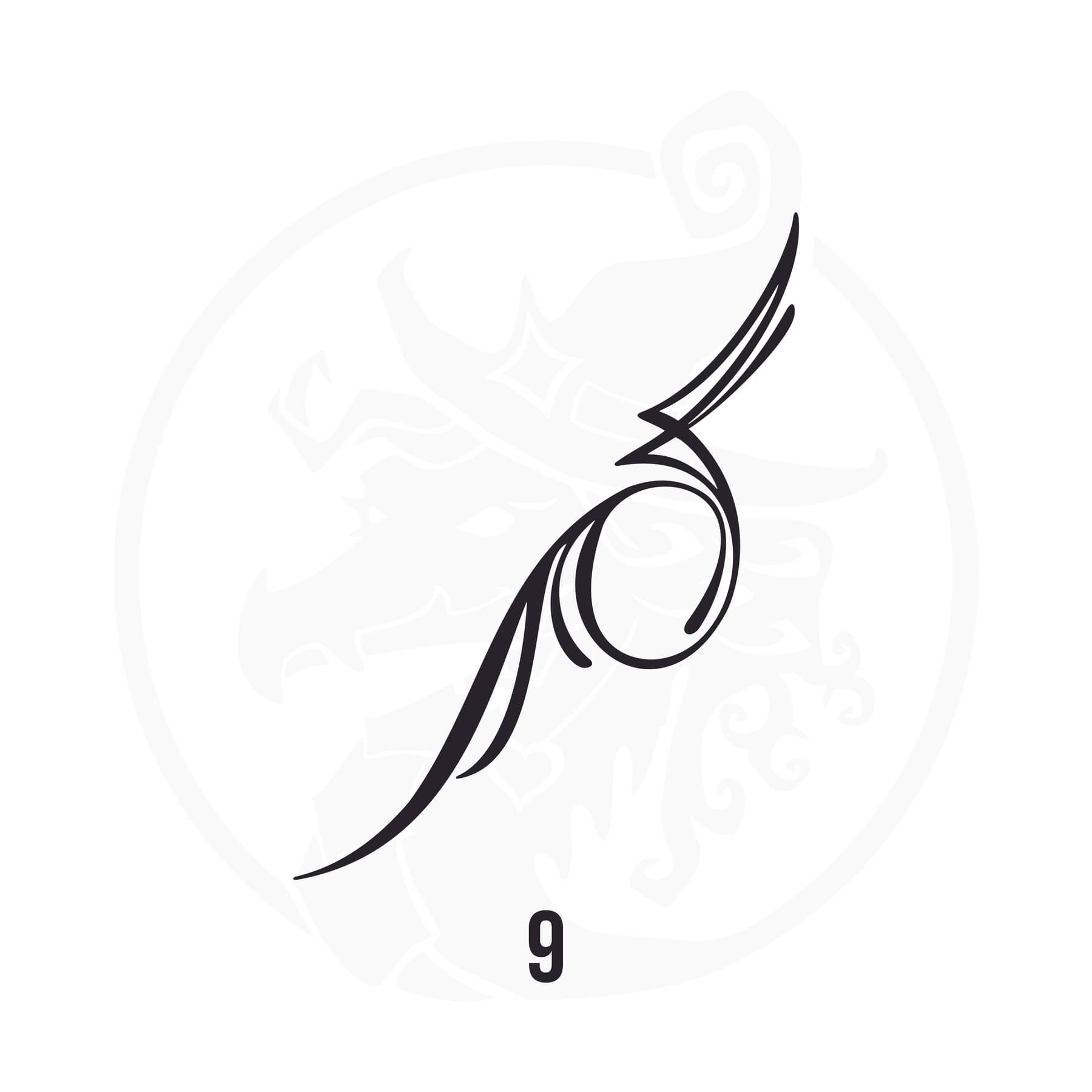 Pinstripe Vinyl Decal Series 111 Style 09, premium high-quality die-cut vinyl decal design #1 for cars, trucks, motorcycles, laptops, and more, sticker