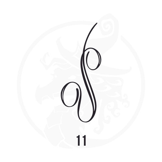Pinstripe Vinyl Decal Series 111 Style 11, premium high-quality die-cut vinyl decal design #1 for cars, trucks, motorcycles, laptops, and more, sticker