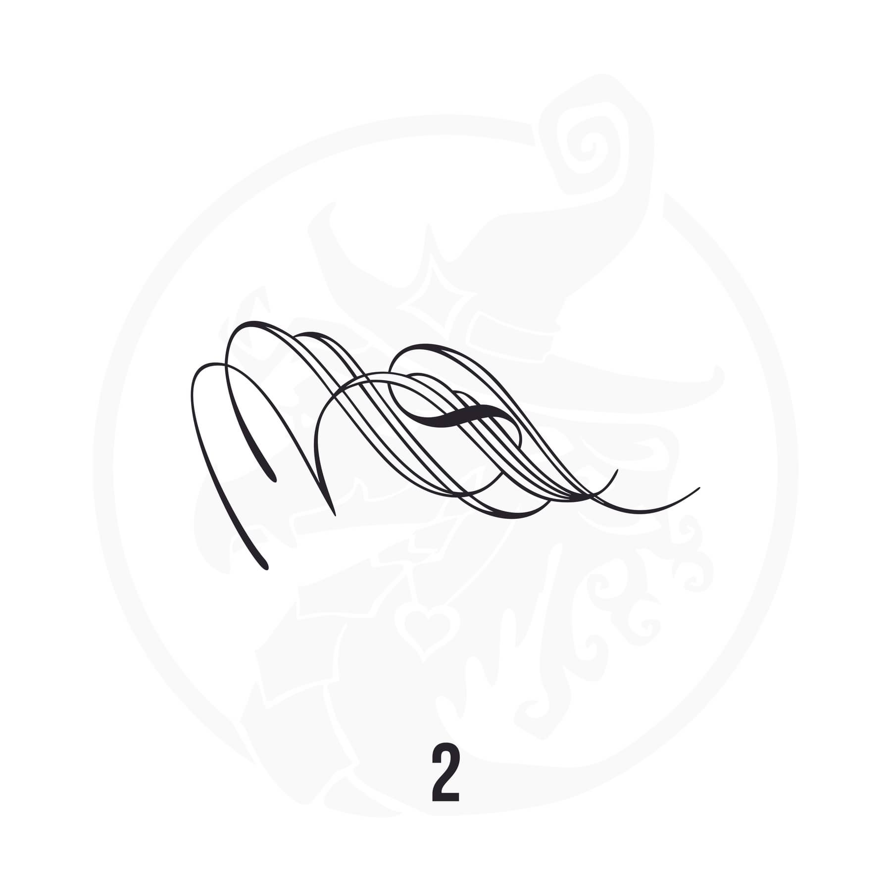 Pinstripe Vinyl Decal Series 112 Style 02, premium high-quality die-cut vinyl decal design #1 for cars, trucks, motorcycles, laptops, and more, sticker