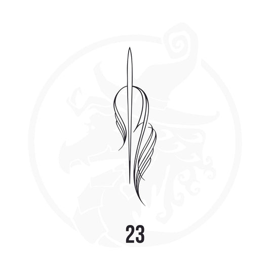 Pinstripe Vinyl Decal Series 112 Style 23, premium high-quality die-cut vinyl decal design #1 for cars, trucks, motorcycles, laptops, and more, sticker