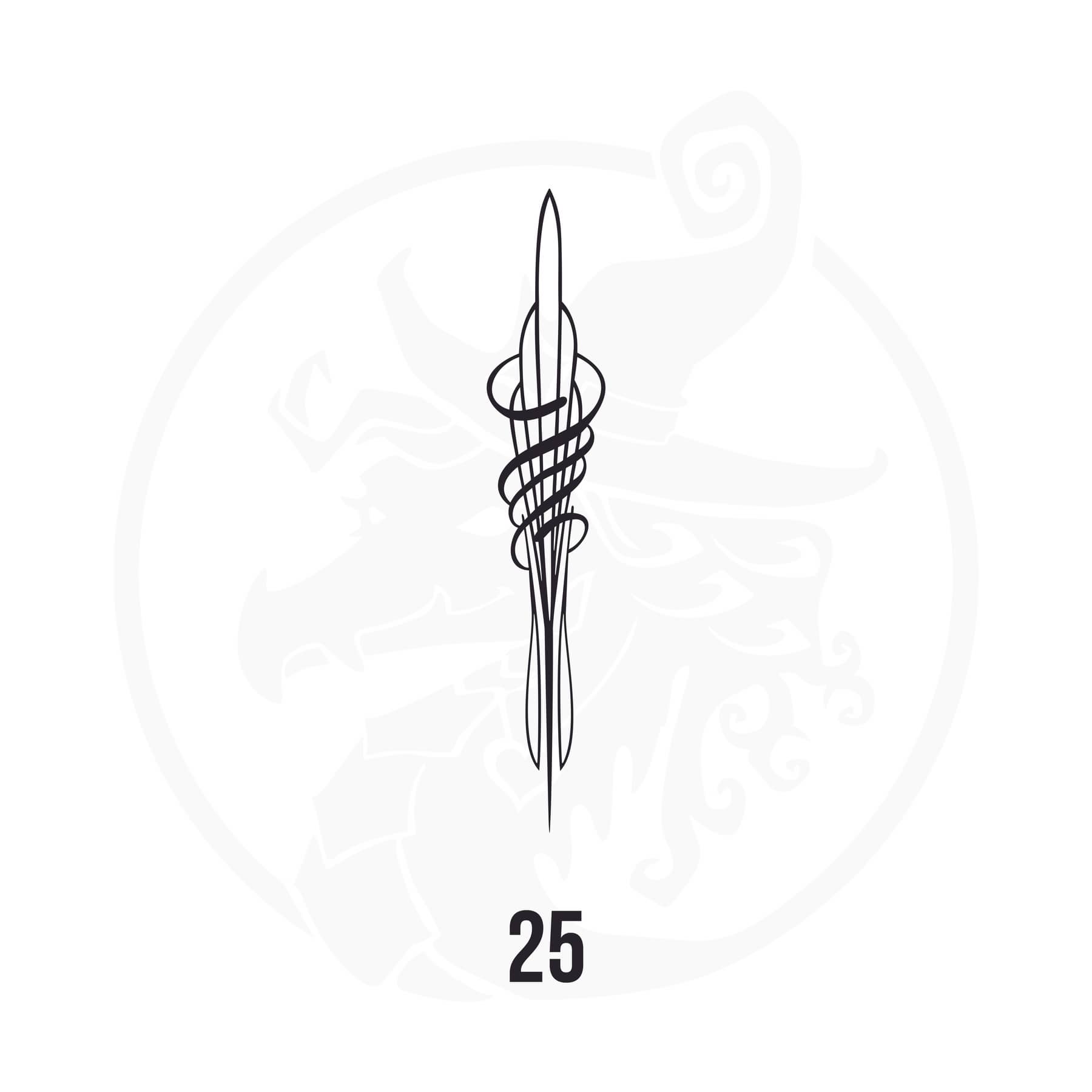 Pinstripe Vinyl Decal Series 112 Style 25, premium high-quality die-cut vinyl decal design #1 for cars, trucks, motorcycles, laptops, and more, sticker
