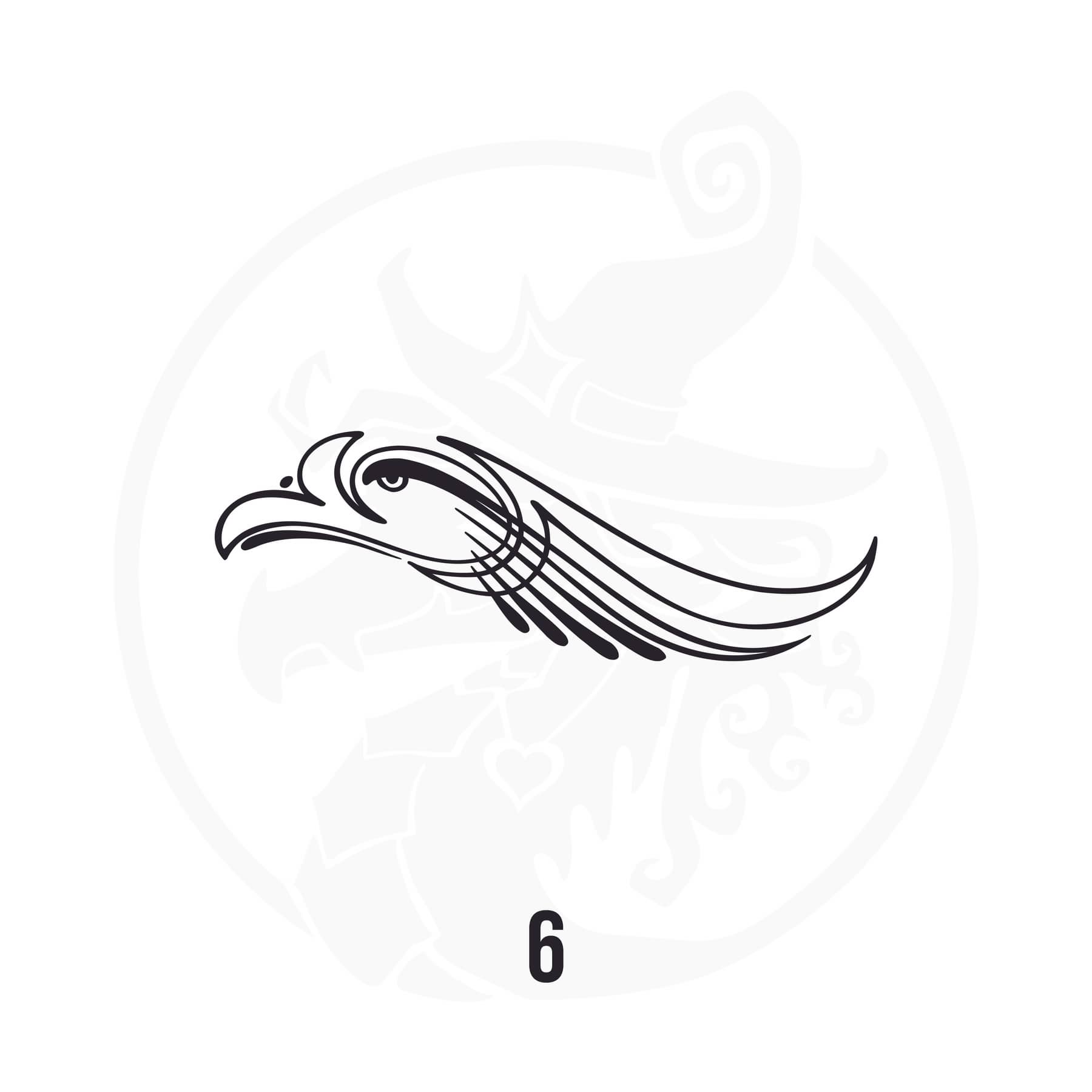 Pinstripe Vinyl Decal Series 113 Style 06, premium high-quality die-cut vinyl decal design #1 for cars, trucks, motorcycles, laptops, and more, sticker