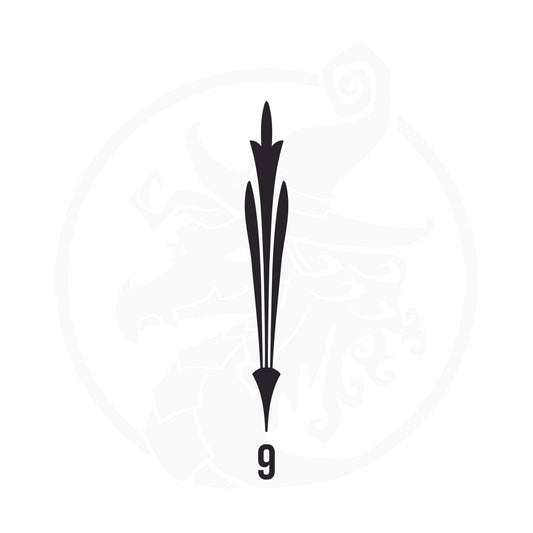 Pinstripe Vinyl Decal Series 113 Style 09, premium high-quality die-cut vinyl decal design #1 for cars, trucks, motorcycles, laptops, and more, sticker