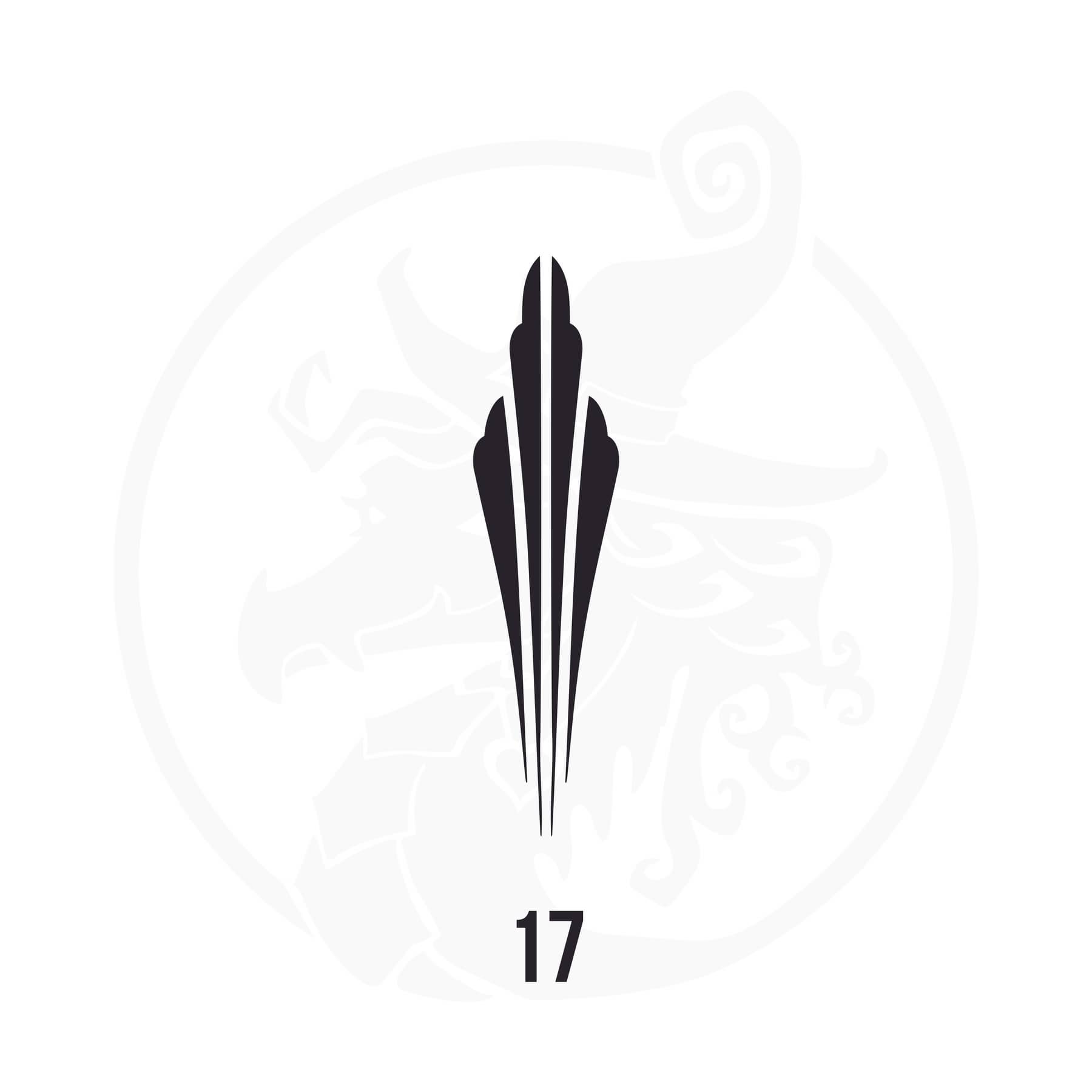 Pinstripe Vinyl Decal Series 113 Style 17, premium high-quality die-cut vinyl decal design #1 for cars, trucks, motorcycles, laptops, and more, sticker