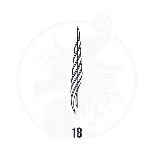 Pinstripe Vinyl Decal Series 114 Style 18, premium high-quality die-cut vinyl decal design #1 for cars, trucks, motorcycles, laptops, and more, sticker
