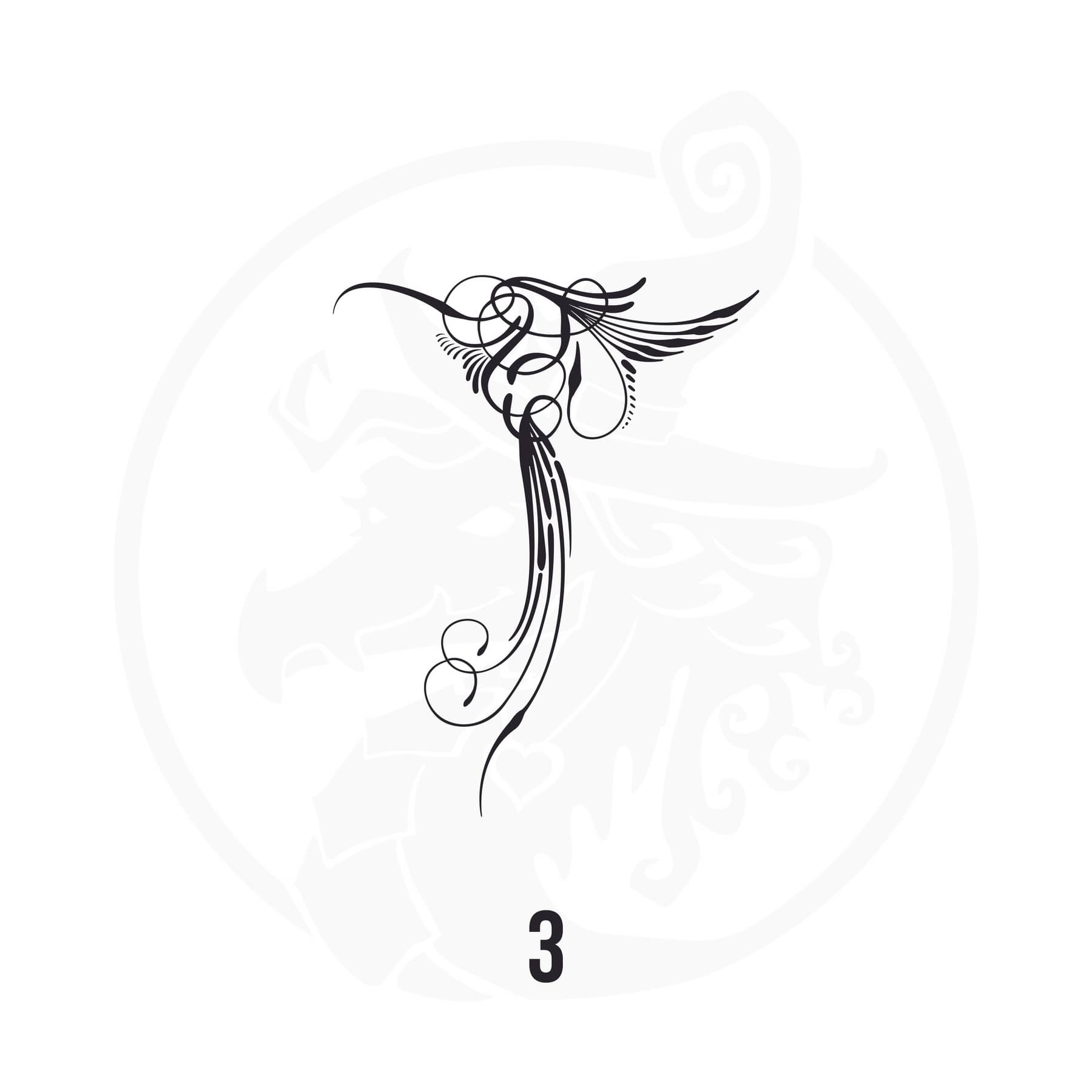 Pinstripe Vinyl Decal Series 116 Style 03, premium high-quality die-cut vinyl decal design #1 for cars, trucks, motorcycles, laptops, and more, sticker