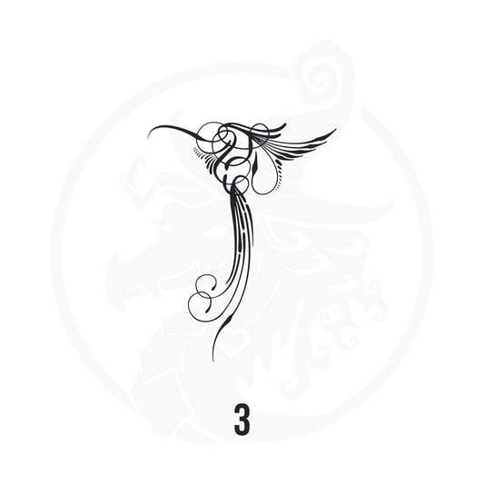 Pinstripe Vinyl Decal Series 116 Style 03, premium high-quality die-cut vinyl decal design #1 for cars, trucks, motorcycles, laptops, and more, sticker