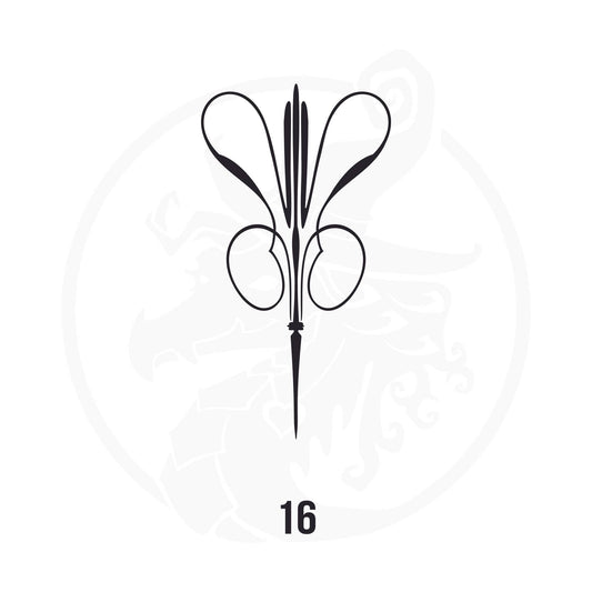 Pinstripe Vinyl Decal Series 118 Style 16, premium high-quality die-cut vinyl decal design #1 for cars, trucks, motorcycles, laptops, and more, sticker