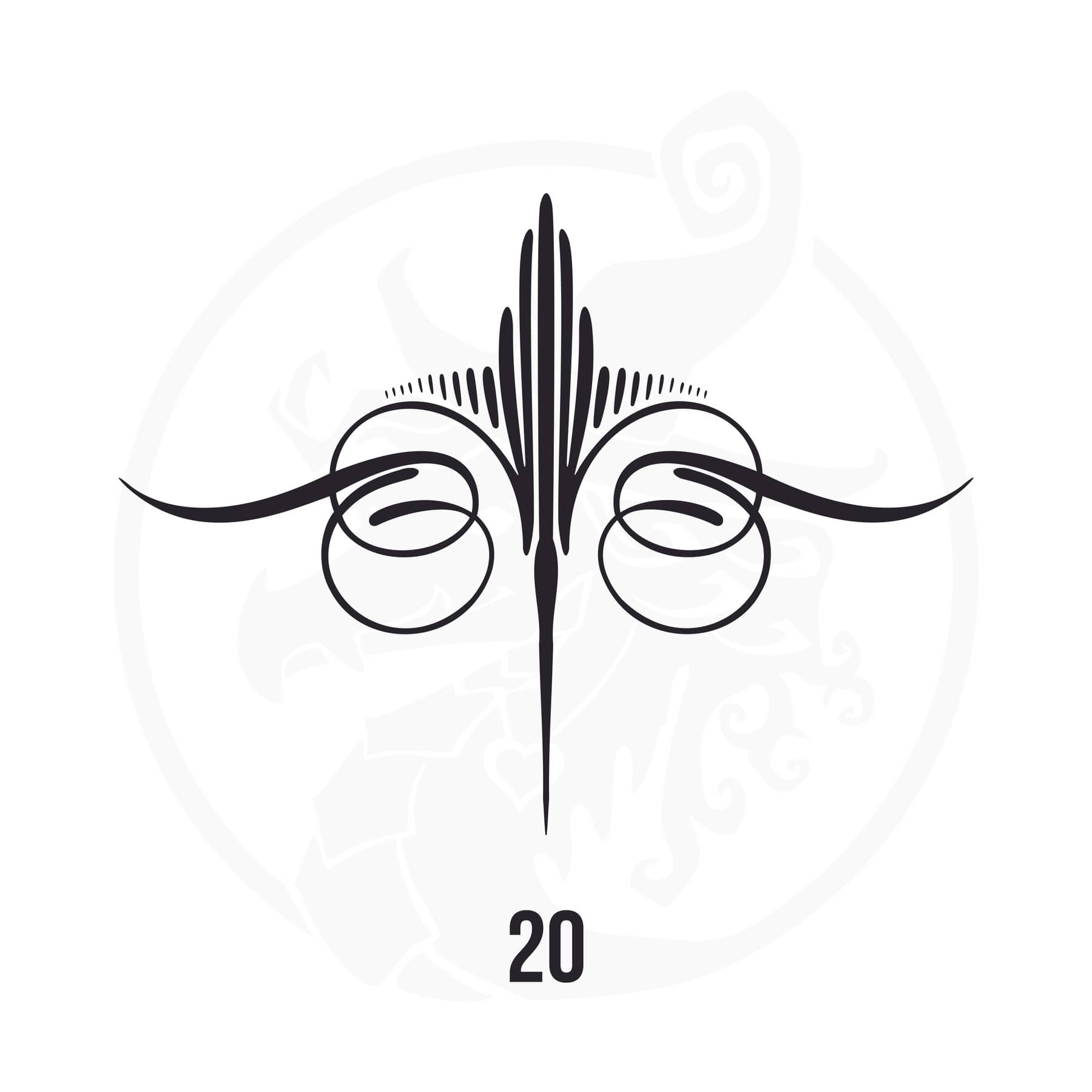 Pinstripe Vinyl Decal Series 118 Style 20, premium high-quality die-cut vinyl decal design #1 for cars, trucks, motorcycles, laptops, and more, sticker