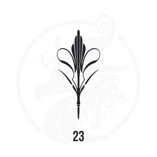 Pinstripe Vinyl Decal Series 118 Style 23, premium high-quality die-cut vinyl decal design #1 for cars, trucks, motorcycles, laptops, and more, sticker