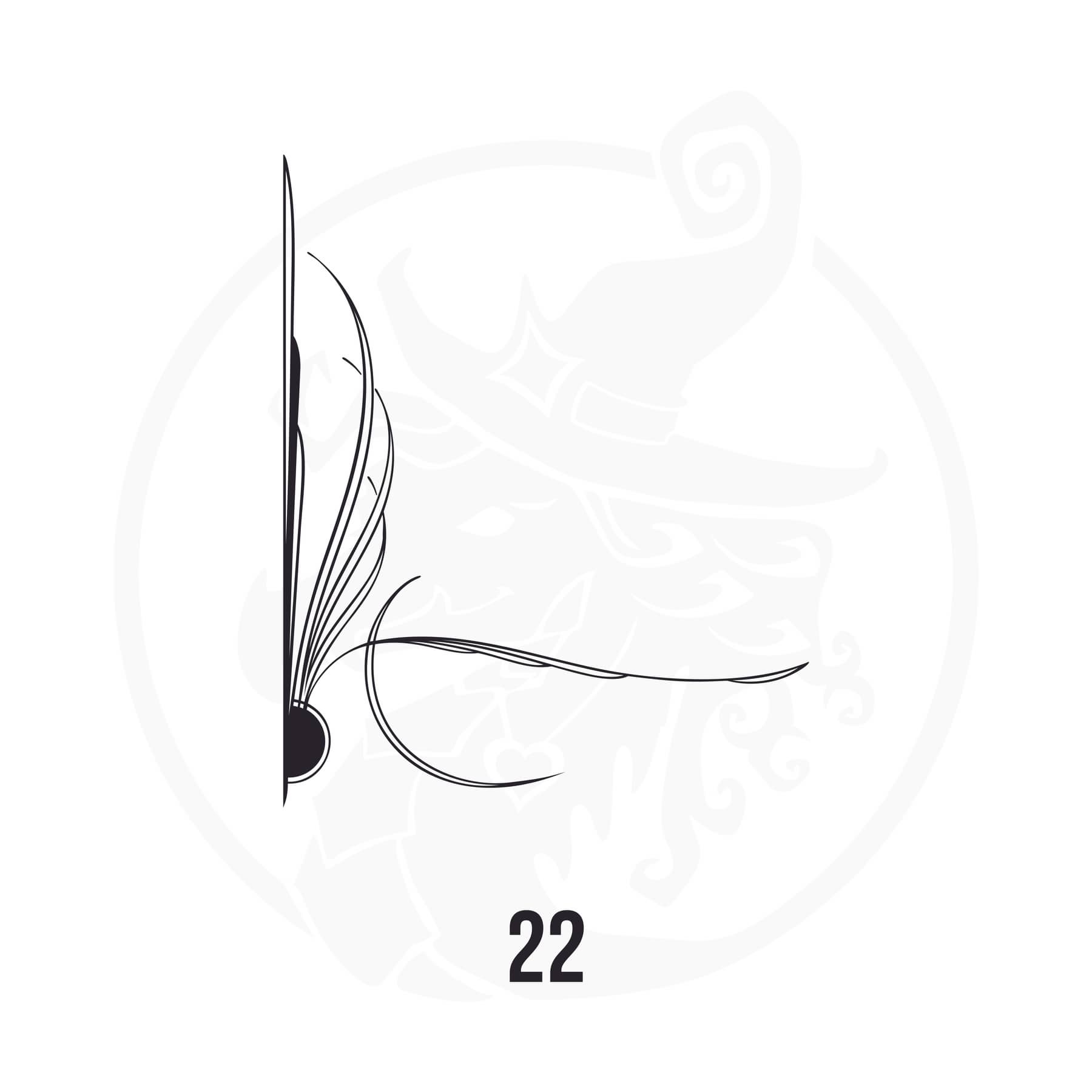 Pinstripe Vinyl Decal Series 123 Style 22, premium high-quality die-cut vinyl decal design #1 for cars, trucks, motorcycles, laptops, and more, sticker