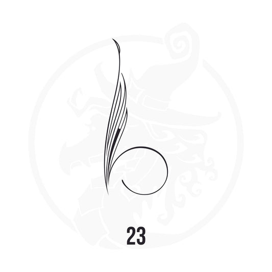 Pinstripe Vinyl Decal Series 123 Style 23, premium high-quality die-cut vinyl decal design #1 for cars, trucks, motorcycles, laptops, and more, sticker