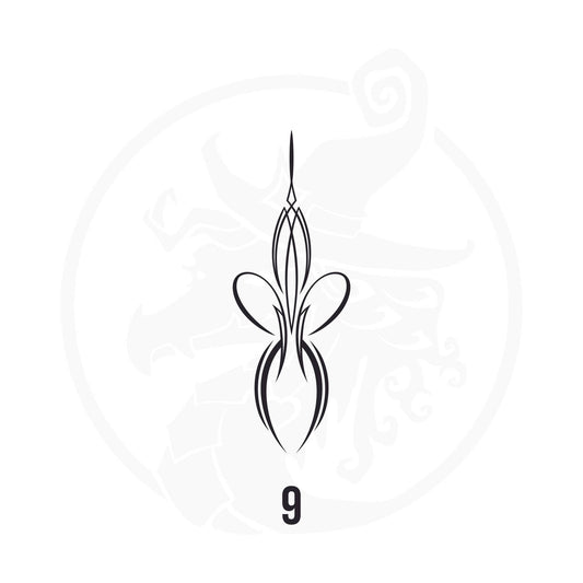 Pinstripe Vinyl Decal Series 125 Style 09, premium high-quality die-cut vinyl decal design #1 for cars, trucks, motorcycles, laptops, and more, sticker