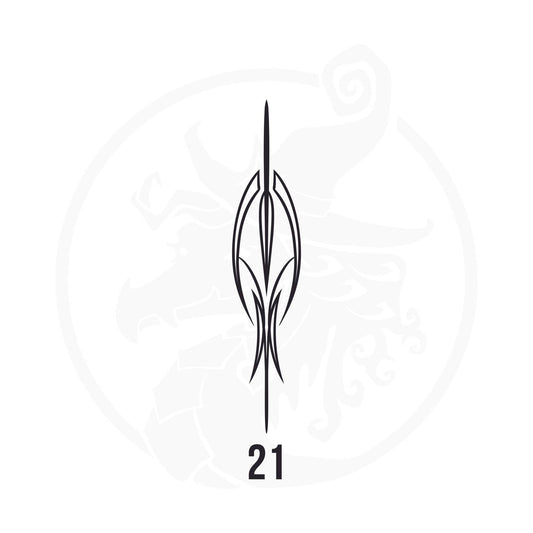 Pinstripe Vinyl Decal Series 125 Style 21, premium high-quality die-cut vinyl decal design #1 for cars, trucks, motorcycles, laptops, and more, sticker