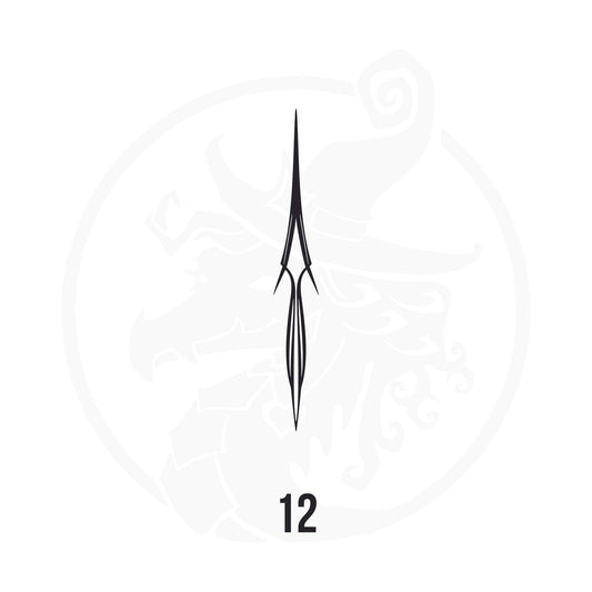 Pinstripe Vinyl Decal Series 126 Style 12, premium high-quality die-cut vinyl decal design #1 for cars, trucks, motorcycles, laptops, and more, sticker
