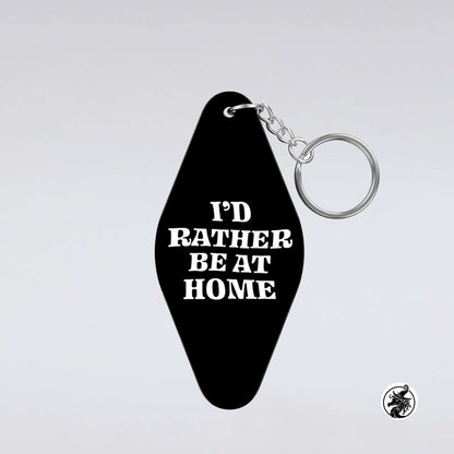 Holographic Motel Style Keychain - Customize It!