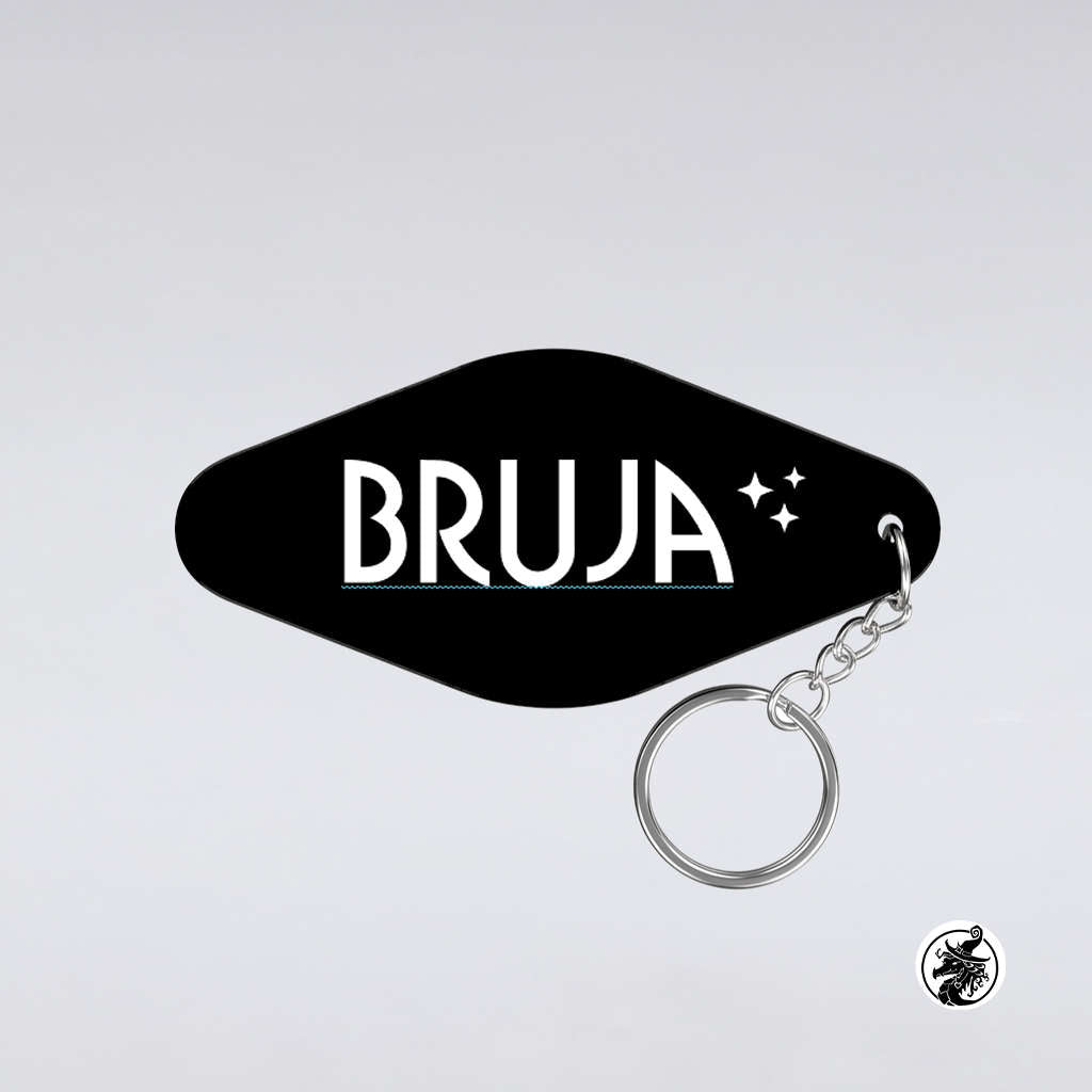 Holographic Motel Style Keychain - Customize It!