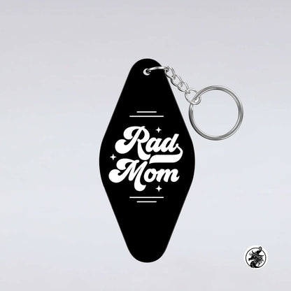 Holographic Motel Style Keychain - Customize It!