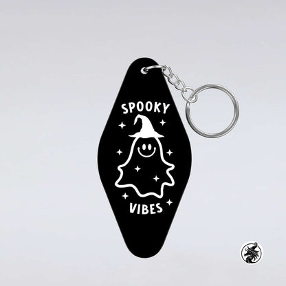 Holographic Motel Style Keychain - Customize It!