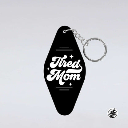 Holographic Motel Style Keychain - Customize It!