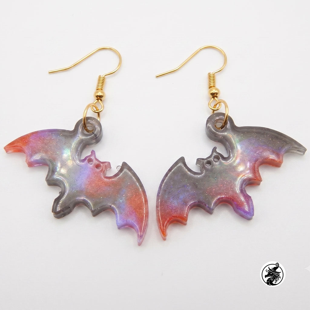 Bat Dangle Earrings