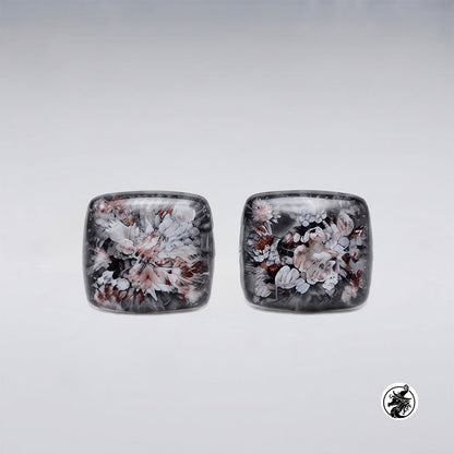 Resin Stud Earrings