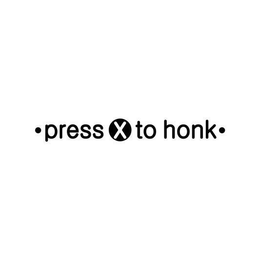 Untitled Goose Game press X to honk text